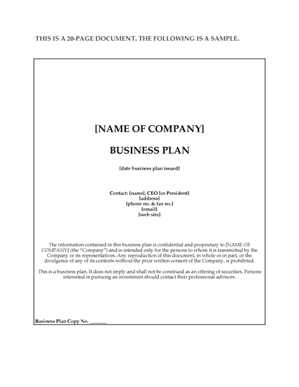 Picture of Business Plan to Raise Funds for Manufacturing Opportunity