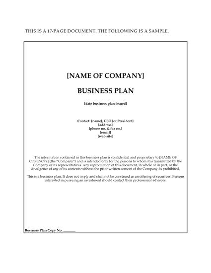 Picture of Business Plan to Fund Startup through Debenture Financing