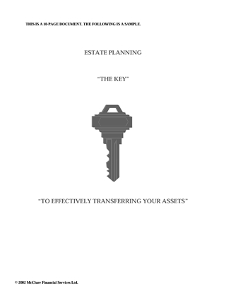 Picture of Estate Planning in Canada: The Key to Effectively Transferring Your Assets