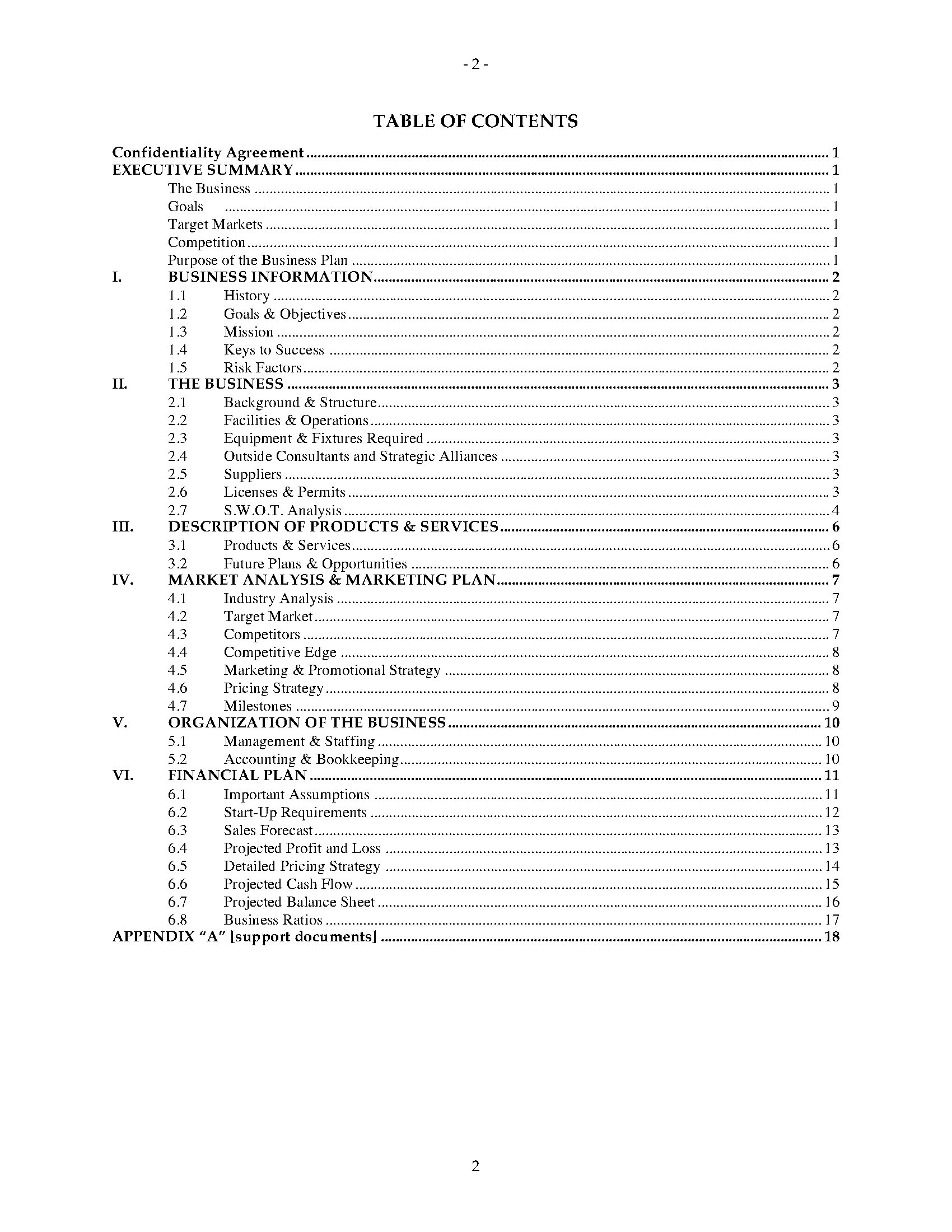 tailoring business plan sample pdf download