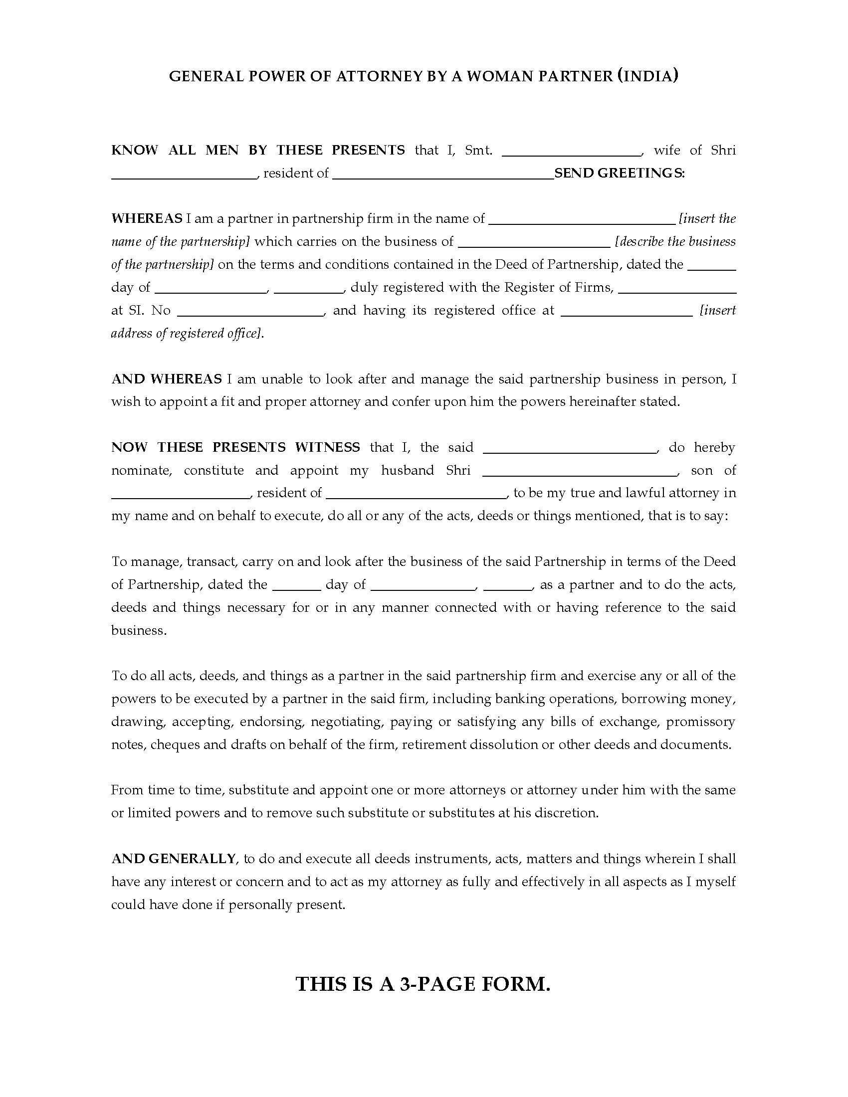 Power Of Attorney Form Templates Lovely 50 Free Power Of Attorney Forms Templates Durable Power Of Attorney Form Power Of Attorney Attorneys
