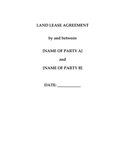 Picture of China Land Lease Agreement