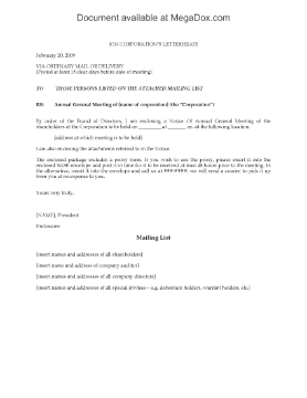 Show details for Ontario Annual Shareholder Meeting Package Picture of Ontario Annual Shareholder Meeting Package