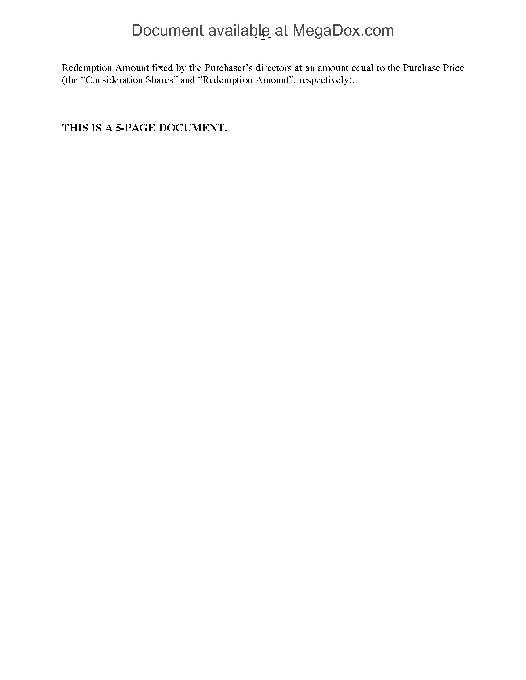 ontario section 85 rollover agreement to exchange assets for preferred ...