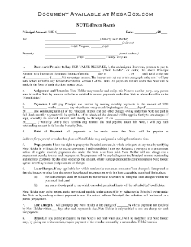 Show details for Virginia Fixed Rate Note Picture of Virginia Fixed Rate Note