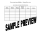 Picture of Grid Promissory Note for Multiple Loan Advances