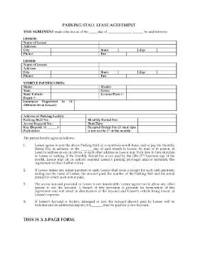 Show details for Washington Parking Stall Lease Picture of Washington Parking Stall Lease