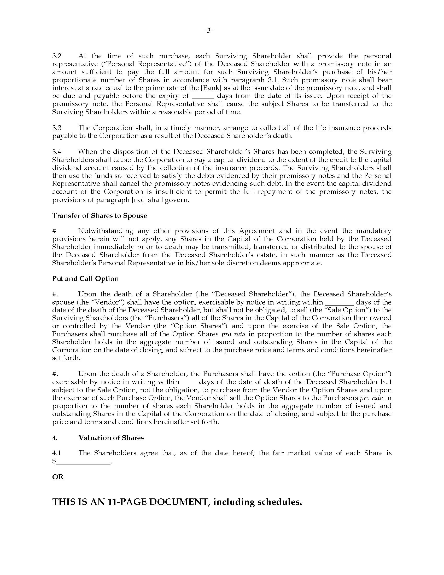 canada shareholder buy sell agreement promissory note method MegaDox com canada shareholder buy sell agreement promissory note method MegaDox com