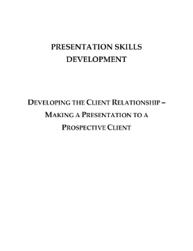 Show details for How to Make a Presentation to a Prospective Client Picture of How to Make a Presentation to a Prospective Client