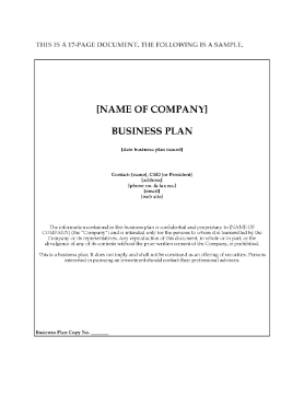 Show details for Business Plan to Fund Startup through Debenture Financing Picture of Business Plan to Fund Startup through Debenture Financing