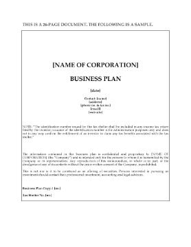Show details for Business Plan in support of Offering Memo for Tax Shelter | Canada Picture of Business Plan in support of Offering Memo for Tax Shelter | Canada