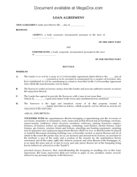 Canada Loan Agreement for Syndicated Mortgage Transaction Canada Loan Agreement for Syndicated Mortgage Transaction