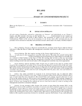 Show details for Utah Condominium Bylaws and Rules Picture of Utah Condominium Bylaws and Rules