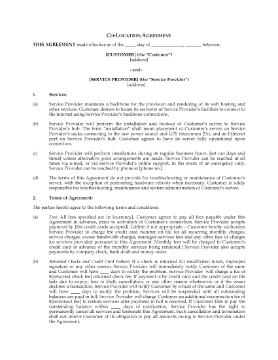 Show details for Server Co-Location Agreement Picture of Server Co-Location Agreement