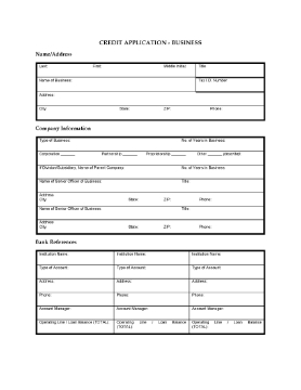 Show details for Credit Application Package for Corporate Customers Picture of Credit Application Package for Corporate Customers