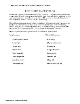 Show details for Cutting Through Life Insurance Chaos in Canada Picture of Cutting Through Life Insurance Chaos in Canada