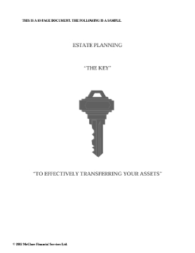 Show details for Estate Planning in Canada: The Key to Effectively Transferring Your Assets Picture of Estate Planning in Canada: The Key to Effectively Transferring Your Assets