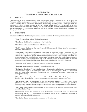 Show details for Stock Appreciation Rights Plan for Employees and Officers | USA Picture of Stock Appreciation Rights Plan for Employees and Officers | USA