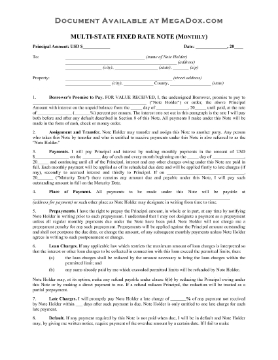 Show details for Multistate Fixed Rate Note (Monthly) | USA Picture of Multistate Fixed Rate Note (Monthly) | USA