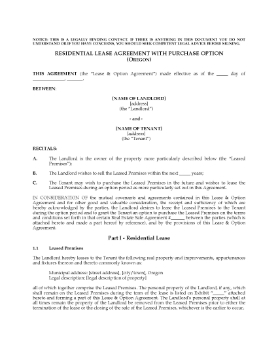 Show details for Oregon Residential Lease Agreement with Option to Purchase Picture of Oregon Residential Lease Agreement with Option to Purchase