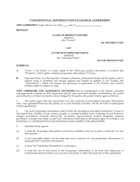 Confidentiality Agreement for distributors Confidentiality Agreement for distributors