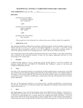 Show details for Northern Territory Residential Tenancy Agreement Picture of Northern Territory Residential Tenancy Agreement