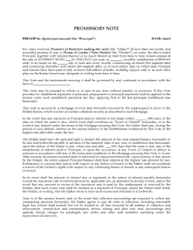 USA Mortgage Promissory Note USA Mortgage Promissory Note