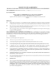 Right of Use Agreement for Vacation Property