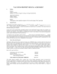 Picture of Washington Vacation Property Rental Agreement