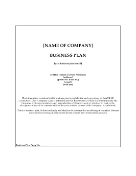 Picture of Software Publisher Business Plan for Expansion