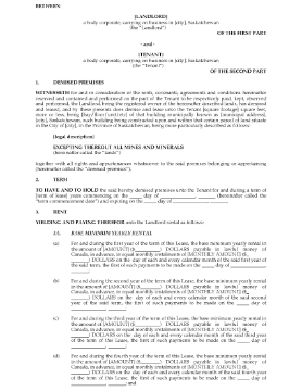 Show details for Saskatchewan Commercial Triple Net Lease Agreement Picture of Saskatchewan Commercial Triple Net Lease Agreement