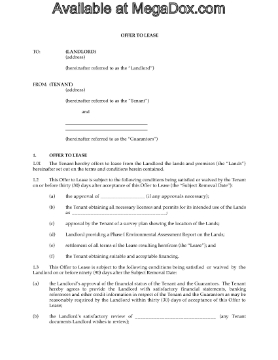 Show details for Offer to Lease Undeveloped Commercial Space | Canada Picture of Offer to Lease Undeveloped Commercial Space | Canada