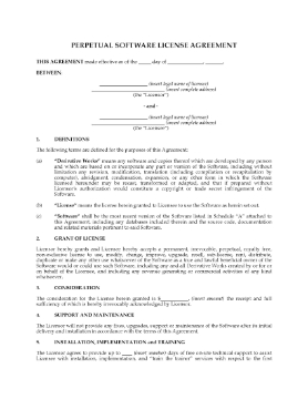 Show details for Perpetual Software License | USA Picture of Perpetual Software License | USA