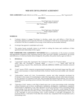 USA Website Development Agreement USA Website Development Agreement