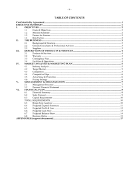 Garage and Auto Repair Shop Business Plan Garage and Auto Repair Shop Business Plan