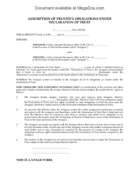 Alberta Assumption of Trustee Obligations (oil and gas) Picture of Alberta Assumption of Trustee Obligations for Oil and Gas Assets