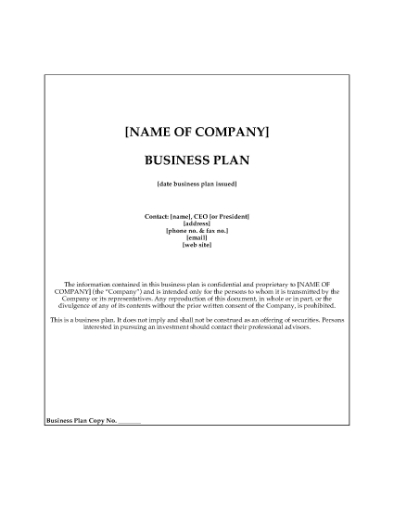 Picture of Internet Consulting Firm Business Plan