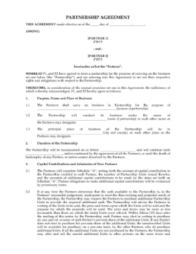 United Kingdom Partnership Agreement United Kingdom Partnership Agreement