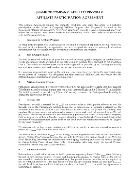 Show details for India Website Affiliate Participation Agreement Picture of India Website Affiliate Participation Agreement