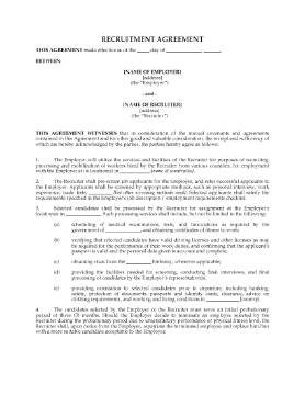 Show details for International Recruitment Agreement Picture of International Recruitment Agreement