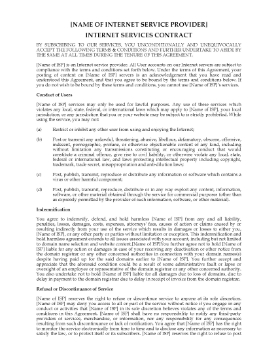 Show details for India Internet Services Use Contract Picture of India Internet Services Use Contract