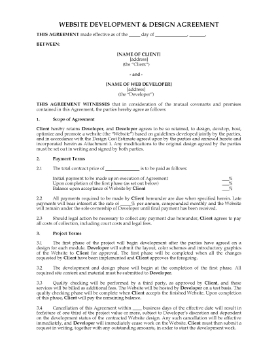 Show details for India Website Development and Design Agreement Picture of India Website Development and Design Agreement