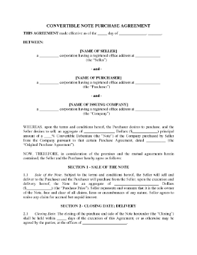 Show details for USA Convertible Note Purchase Agreement Picture of USA Convertible Note Purchase Agreement