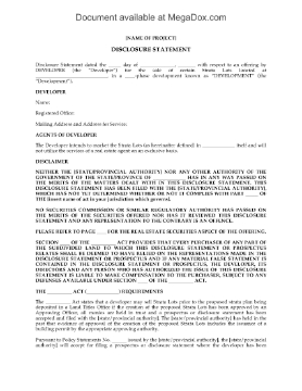 Show details for Disclosure Statement for Strata Plan | Canada Picture of Disclosure Statement for Strata Plan | Canada