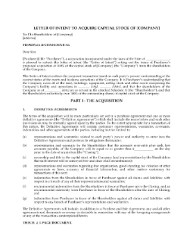 Show details for USA Letter of Intent to Acquire Stock Picture of USA Letter of Intent to Acquire Stock