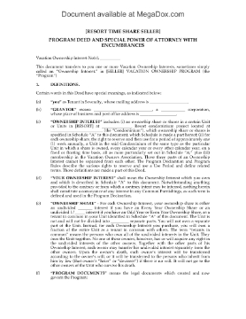 Show details for Hawaii Program Deed for Time Share Purchase Picture of Hawaii Program Deed for Time Share Purchase