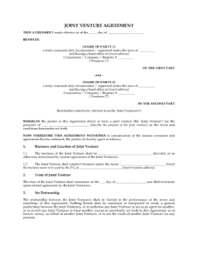UK Joint Venture Agreement UK Joint Venture Agreement