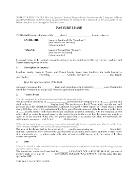 Show details for Pasture Lease | Canada Picture of Pasture Lease | Canada