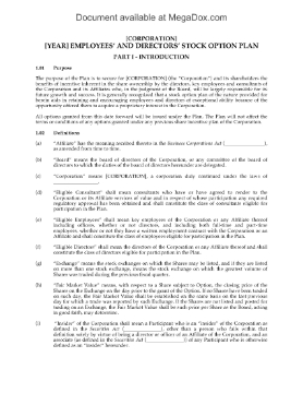 Show details for Employee and Director Stock Option Plan | Canada Picture of Employee and Director Stock Option Plan | Canada