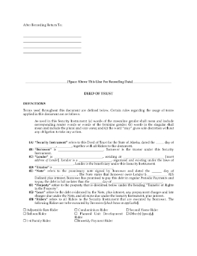 Show details for Alaska Deed of Trust Picture of Alaska Deed of Trust